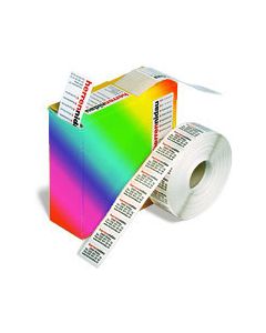 Etiquettes standard format B, 4 couleurs 35 x 15 mm en rouleau